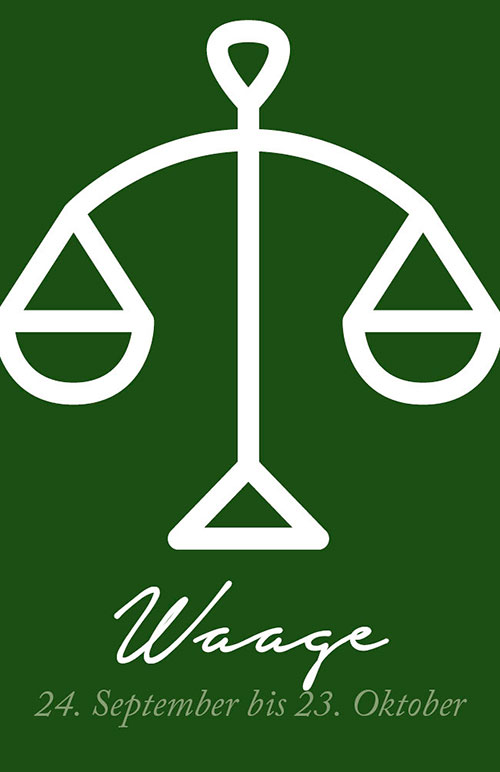 Waage Text