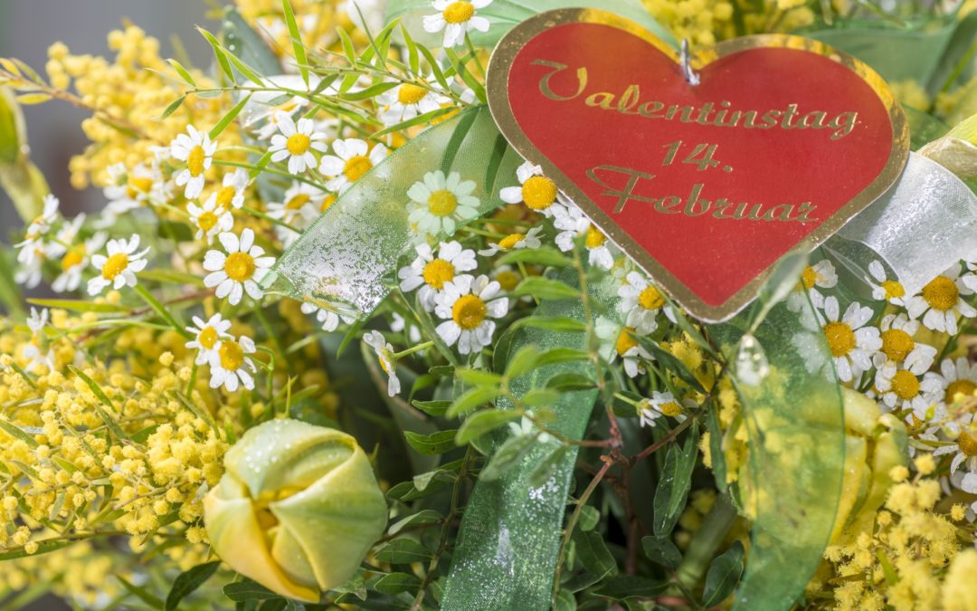14. Februar, Valentinstag …… sag es durch die Blume ….. deinem Herzensmenschen ……